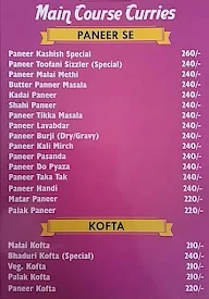 Kashish Pure Veg Family Restaurant menu 8