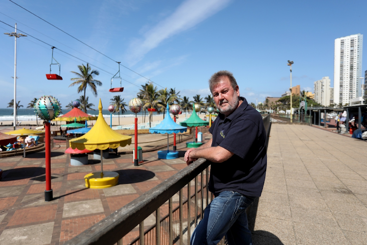 Nic Steyn, owner of Durban Funworld, doesn't have the heart to say goodbye to the 80-year-old family-run business.