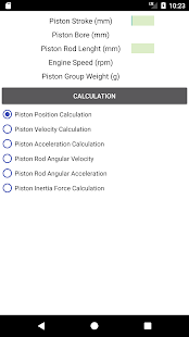 Engine Kinematic Analyzer - náhled