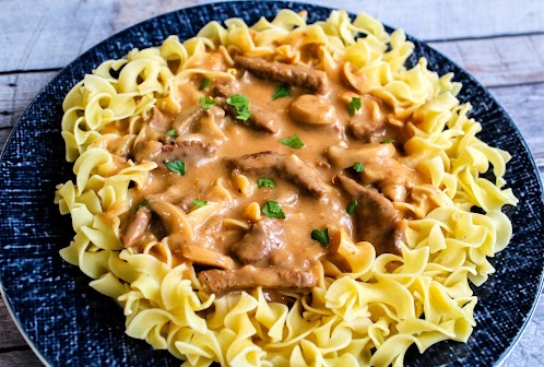 Grandma's Beef Stroganoff