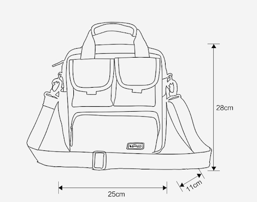 Title 4, Mummy Bag Small Hand Bill Of Lading Shoulder Ob...