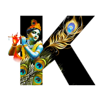 Krishna Janmashtami Alphabet Letter/Name Wallpaper