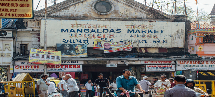 Mangaldas and Mulji Jetha Market Mumbai Bazar 