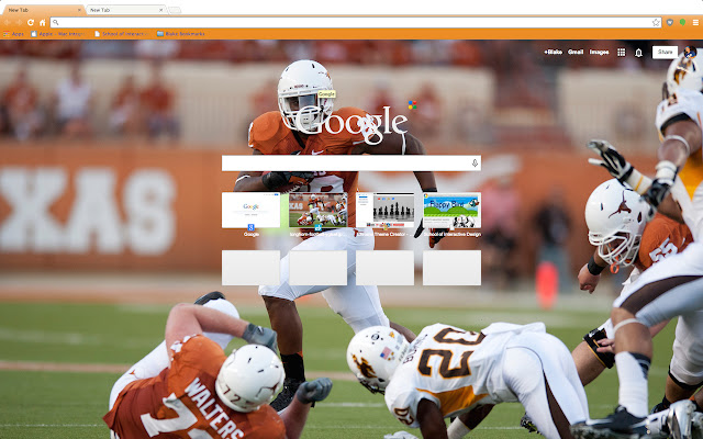 Texas Football chrome extension