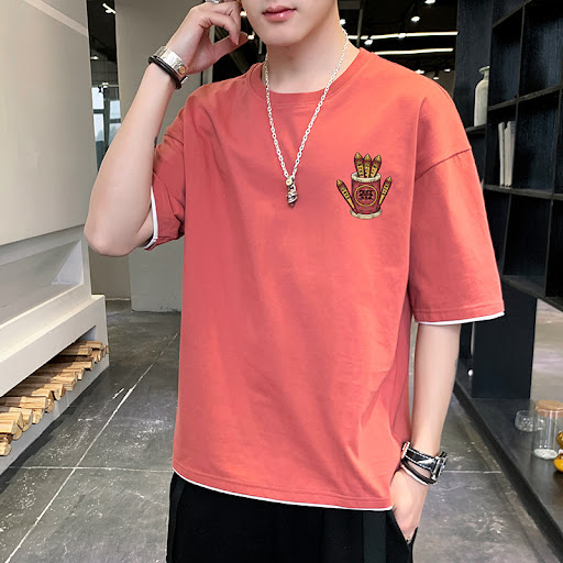 Title 7, Chinese fashion half sleeve T-shirt
