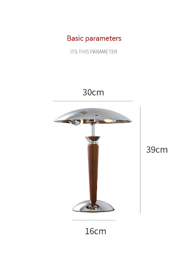 Title 7, Antique Solid Wood Table Lamp for warm and eleg...