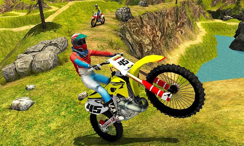   Uphill Offroad Motorbike Rider- 스크린샷 