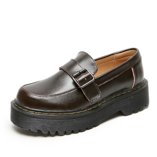 Title 4, British Style Student Flat Lolita Platform Smal...