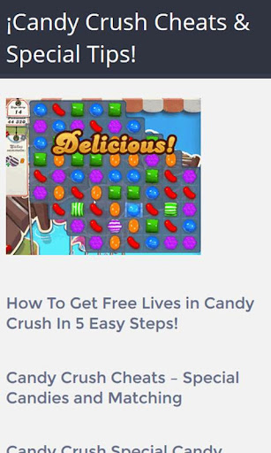 Unofficial Candy Crush Guide