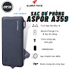 Tặng Dây Sạcsạc Dự Phòng Aspor A359 10.000Mah + 2 Cổng Sạc , Pin Dự Phòng Thiết Kế Sang Trọng Tích Hợp Sạc Nhanh Công