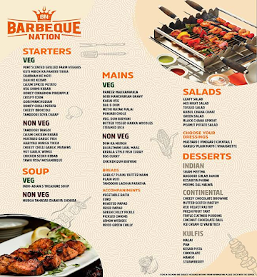 Barbeque Nation menu 