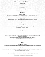 Chaandi - Hilton Jaipur menu 3