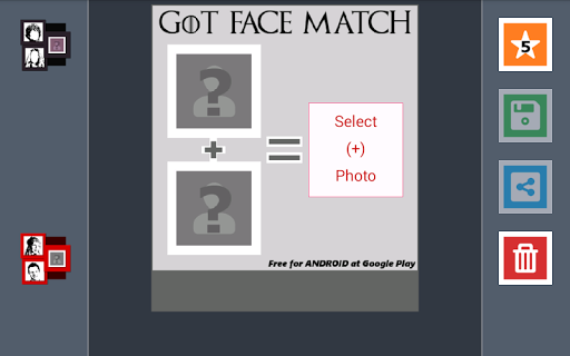 Face Match for Game of Thrones