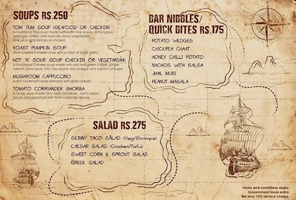 The ARK menu 