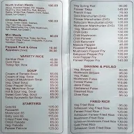 Sri Akshayaas Veg Treat menu 2