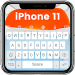 Cover Image of Baixar Keyboard for iPhone 11 - Emoji Keyboard for iPhone 1.0 APK