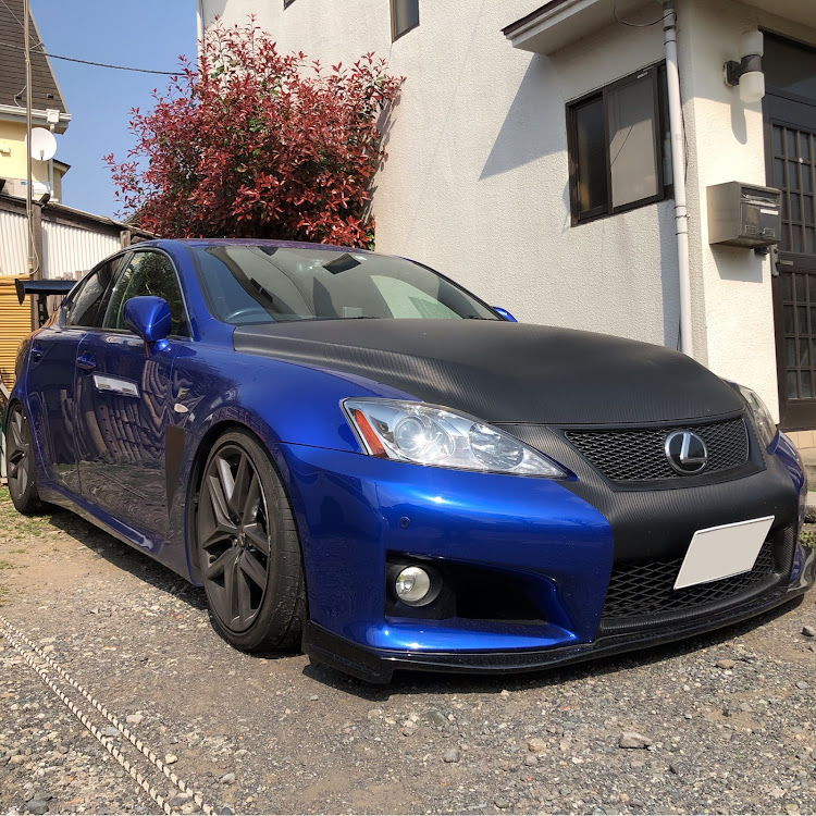 IS FのDIY・レクサスISF・社外ヘッドライト・塗装・GTウィングに関するカスタム事例の投稿画像1枚目