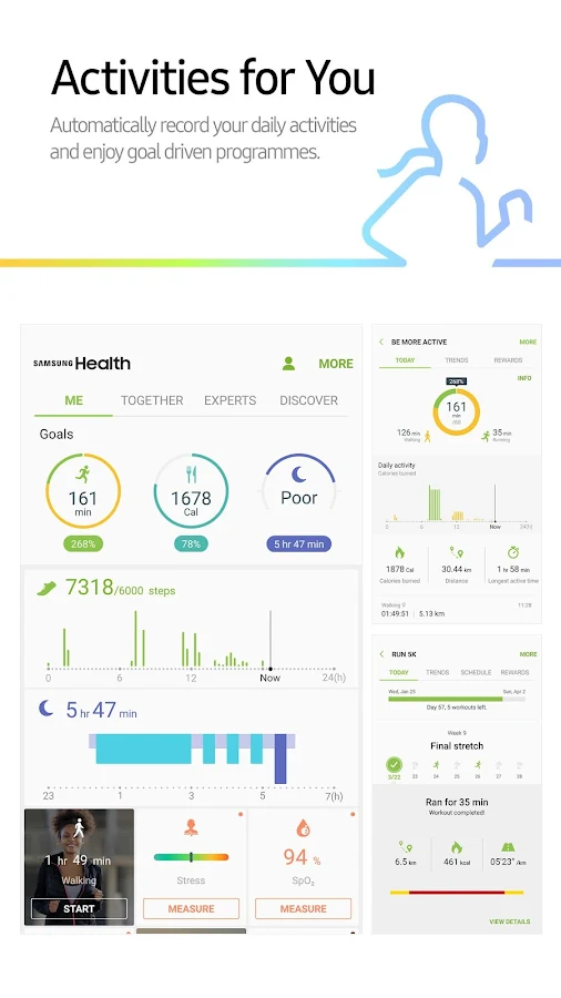    Samsung Health- screenshot  