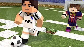 Football Minecraft soccer mods Screenshot