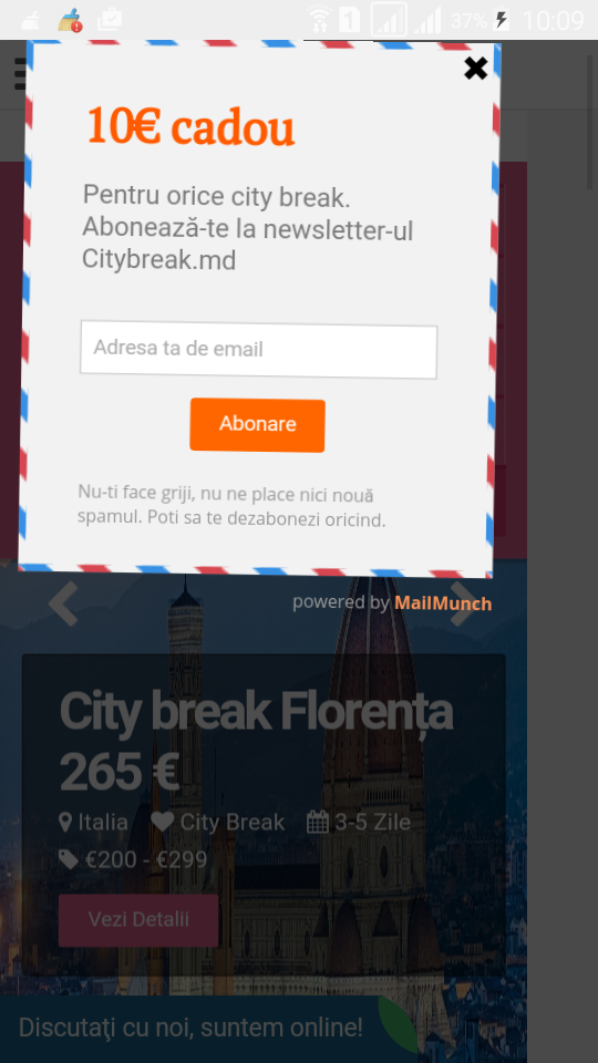 Citybreak Screen 2