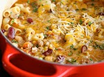 One Pot Chili Mac and Cheese - Modified to be Vegetarian was pinched from <a href="http://damndelicious.net/2014/03/15/one-pot-chili-mac-cheese/" target="_blank">damndelicious.net.</a>