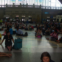 Aspettando IL treno. di 