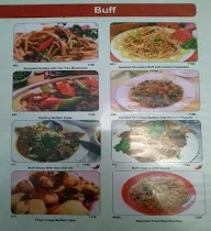 Hot Yak Restaurant menu 1