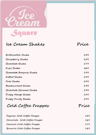 Ice Cream Square menu 8