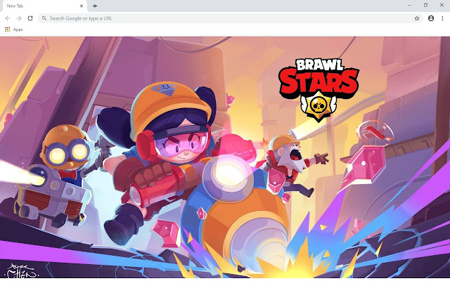 Brawl Stars Wallpapers And New Tab Chrome Web Store - brawl stars personalizar