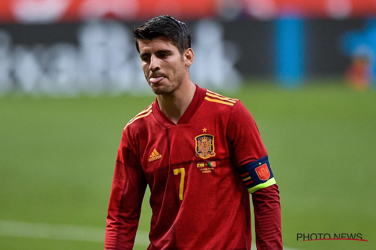 📷 En larmes, Morata se blesse avant le Mondial et doit quitter le terrain