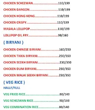 Byculla Chinese Corner menu 4