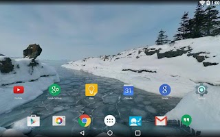 Panorama Wallpaper: Winter Screenshot