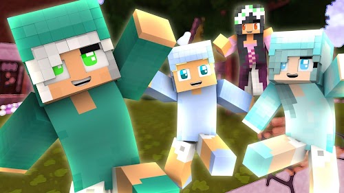 Android application Baby and Aphmau Skins for MCPE screenshort