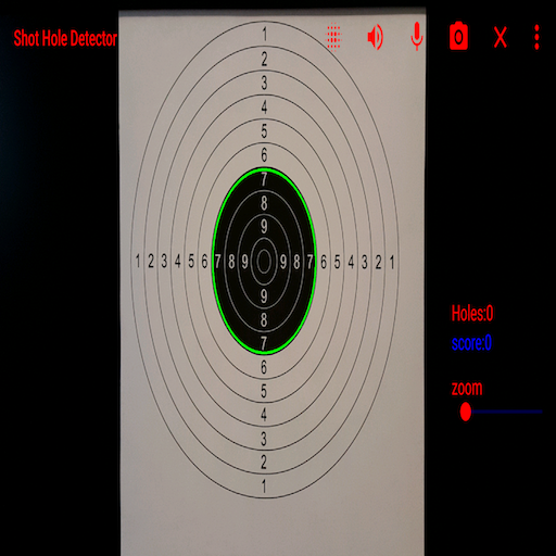 ISSF Real Time Shot Hole Detector Demo