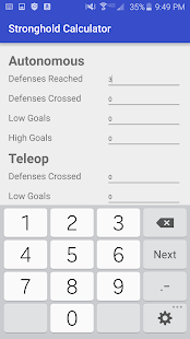   FRC Stronghold Calculator- screenshot thumbnail   