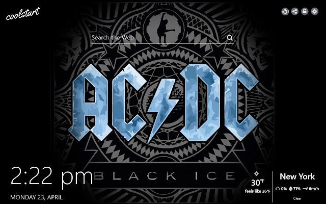 AC/DC HD Wallpapers Rock Music New Tab Theme