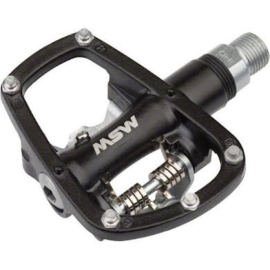 MSW RP-210 Platform/Clipless pedal (Road) 2-bolt Cleats