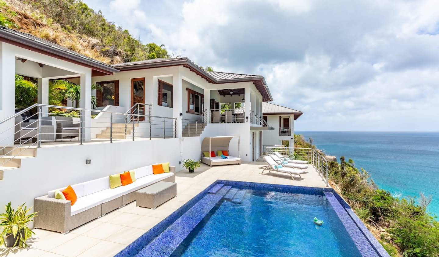 Villa avec piscine et terrasse Tortola