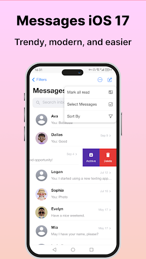 Screenshot Messages: Text SMS Messenger