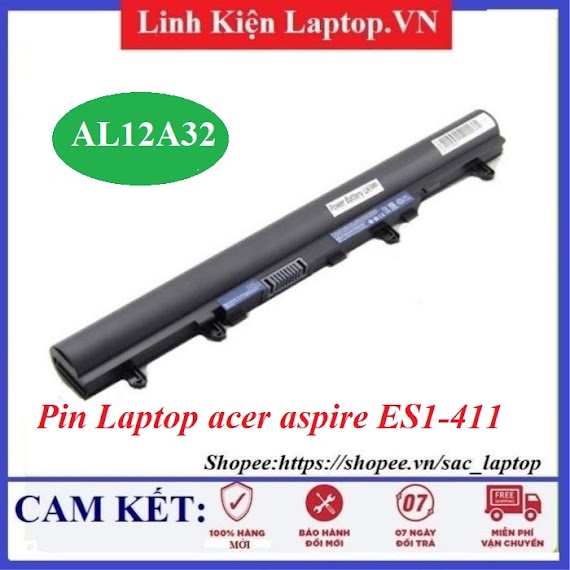 Pin Laptop Acer Aspire Es1 - 411 Al12A32