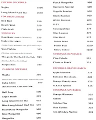 Purple Haze menu 5