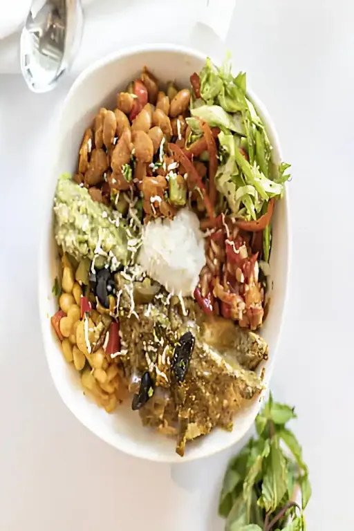 Pesto Paneer Burrito Bowl