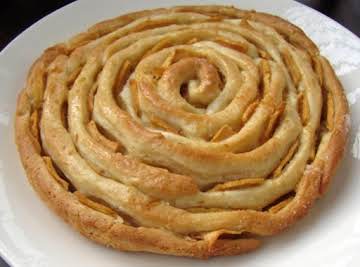 The bewitching spiral apple bread