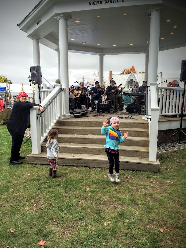 Kids dancing to the local folk music. We had a blast, and did our part to support the local community with some 