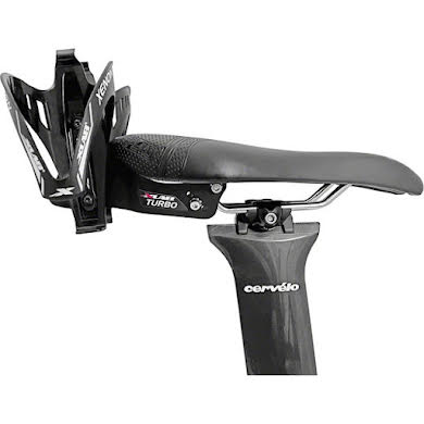 XLAB Turbo Wing w/ Xenon Cages Saddle Mounted Dual Water Bottle Carrier System