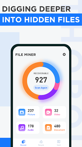 Screenshot File Miner