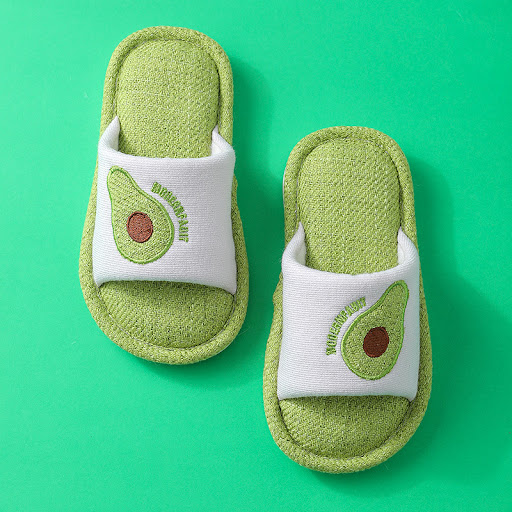 Title 5, Childrens linen slippers, soft and breathable,...