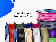 Light Blue MH Build Series ABS Filament - 1.75mm (1kg)