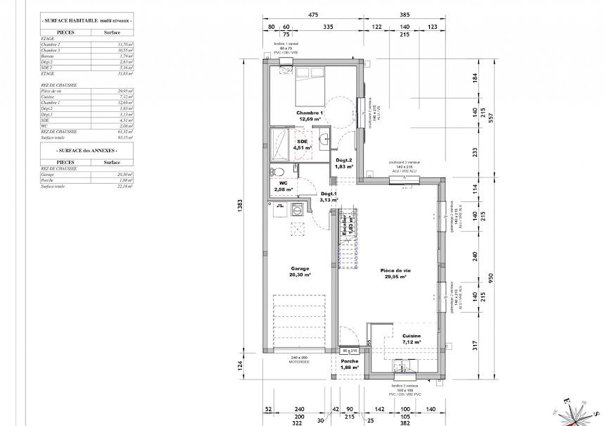 Vente maison 4 pièces 93.15 m² à Saint-Georges-de-Didonne (17110), 561 436 €