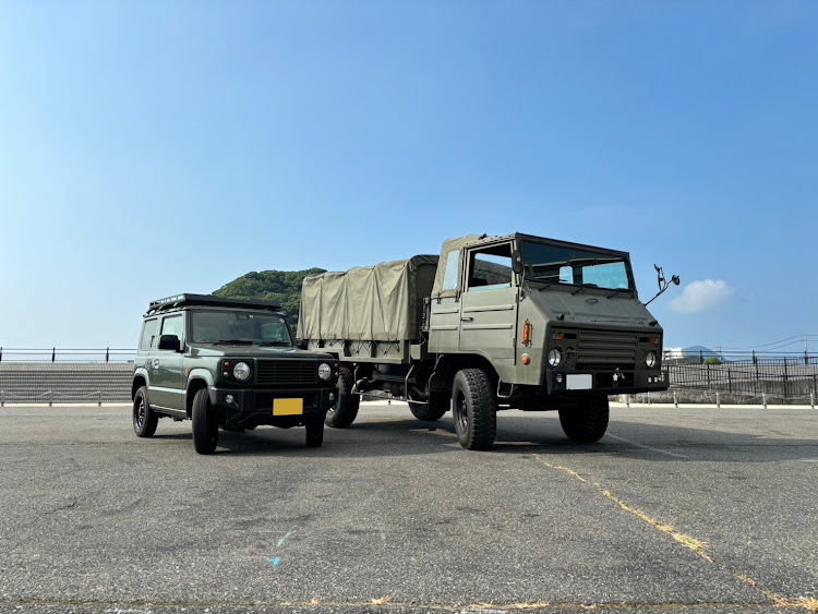 ジムニーの自衛隊・自衛隊車両・自衛艦・広島・船に関するカスタム事例の投稿画像1枚目